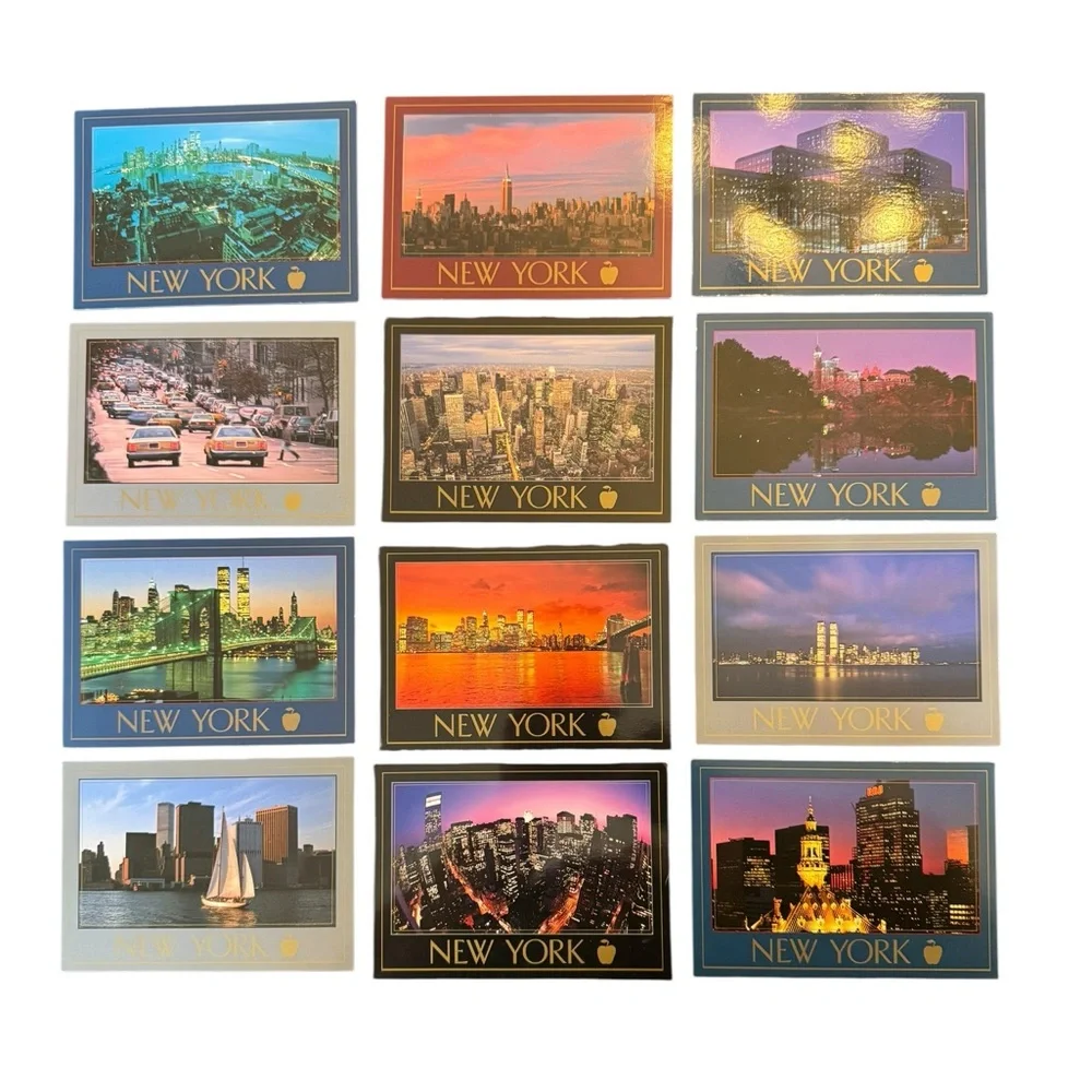 New York Cityscape Postcard Set